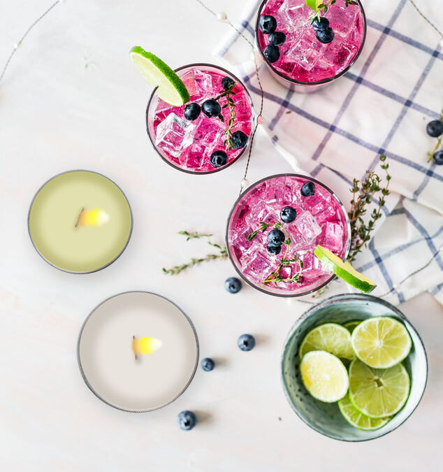 summery scented candles, summer candles